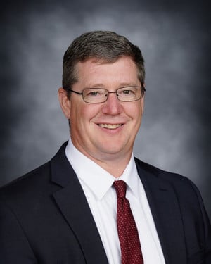 Photo of the Superintendent of the Turtle Lake School District, Kent Kindschy